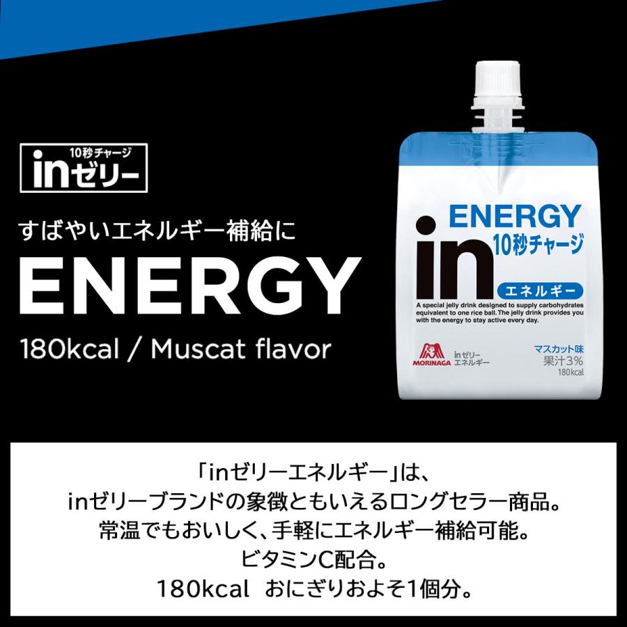森永製菓 inゼリーギフト inゼリーエネルギー 18個 専用デザイン箱入り