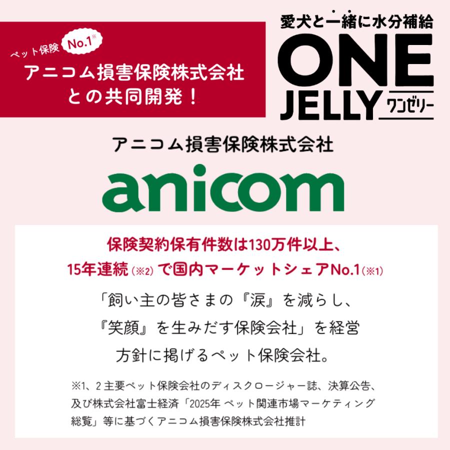 森永製菓 ワンゼリースティック with ドッグ ヨーグルト味 1袋（15g×5