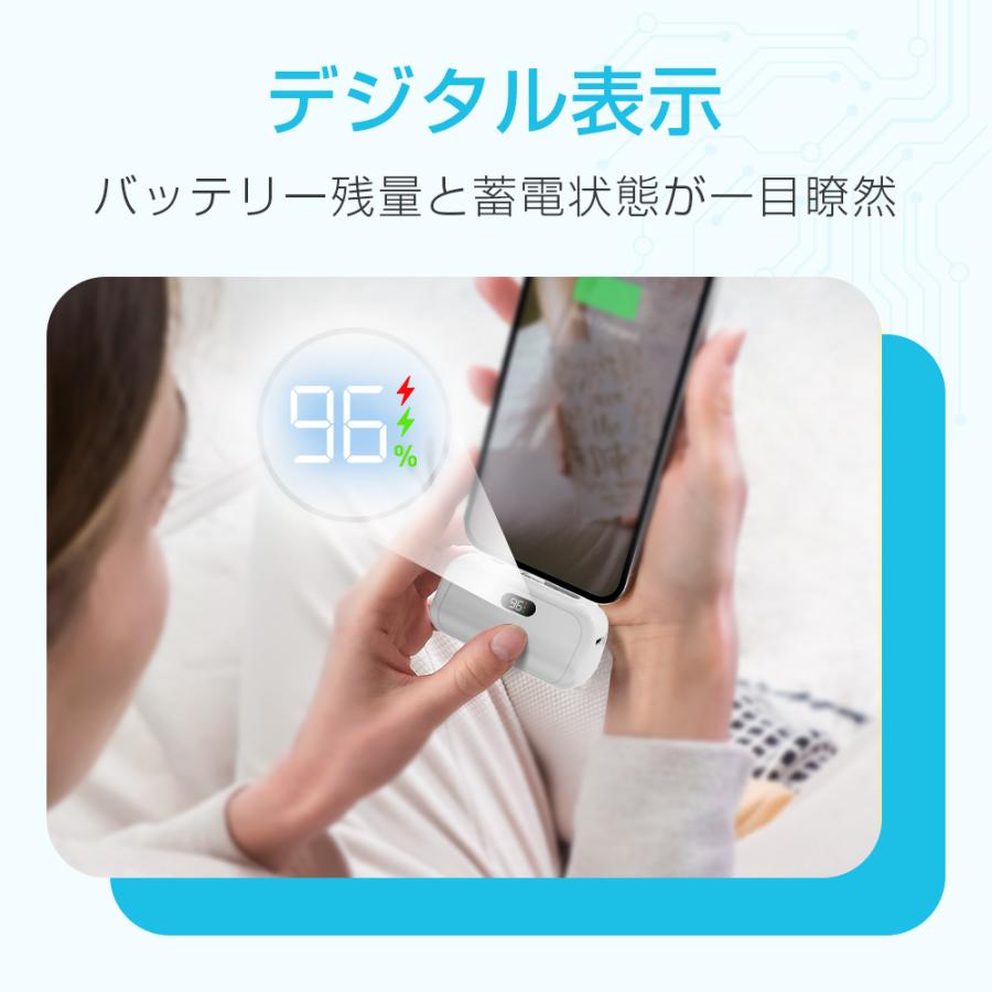 MOTTARI モバイルバッテリー A88 6800mAh 大容量 2.4A 小型 MFI認証済