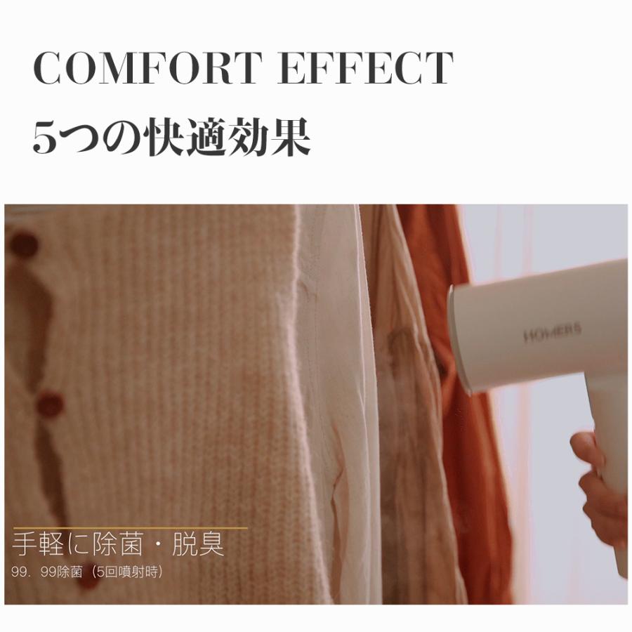 スチームアイロン 衣類スチーマー ハンガーにかけたまま  ハンディースチーマー 消臭 除菌 脱臭 25秒立ち上がり シワ伸ばし コンパクト | ブランド登録なし | 12