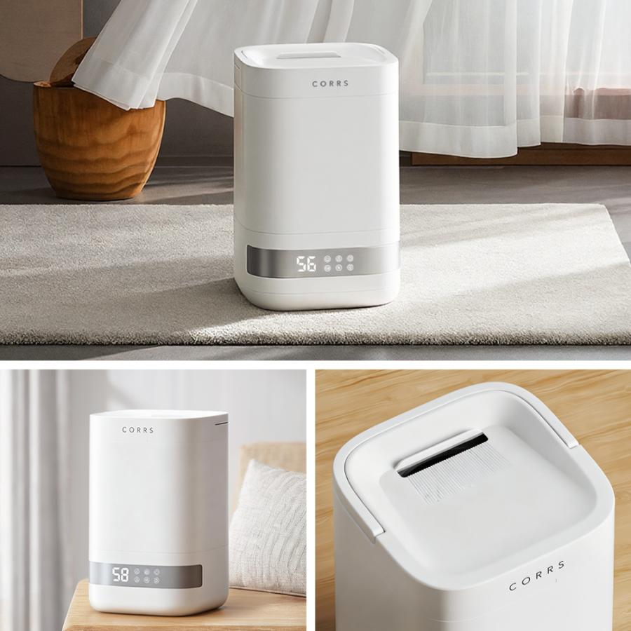 [新登場!]加湿器 蒸気 加熱式 スチーム式加湿器 4.0L 大容量 最大35畳対応 高温除菌 上部給水式 空気清浄 加湿機 静音 省エネ おしゃれ スチーム式 秋冬乾燥対策 | ブランド登録なし | 20