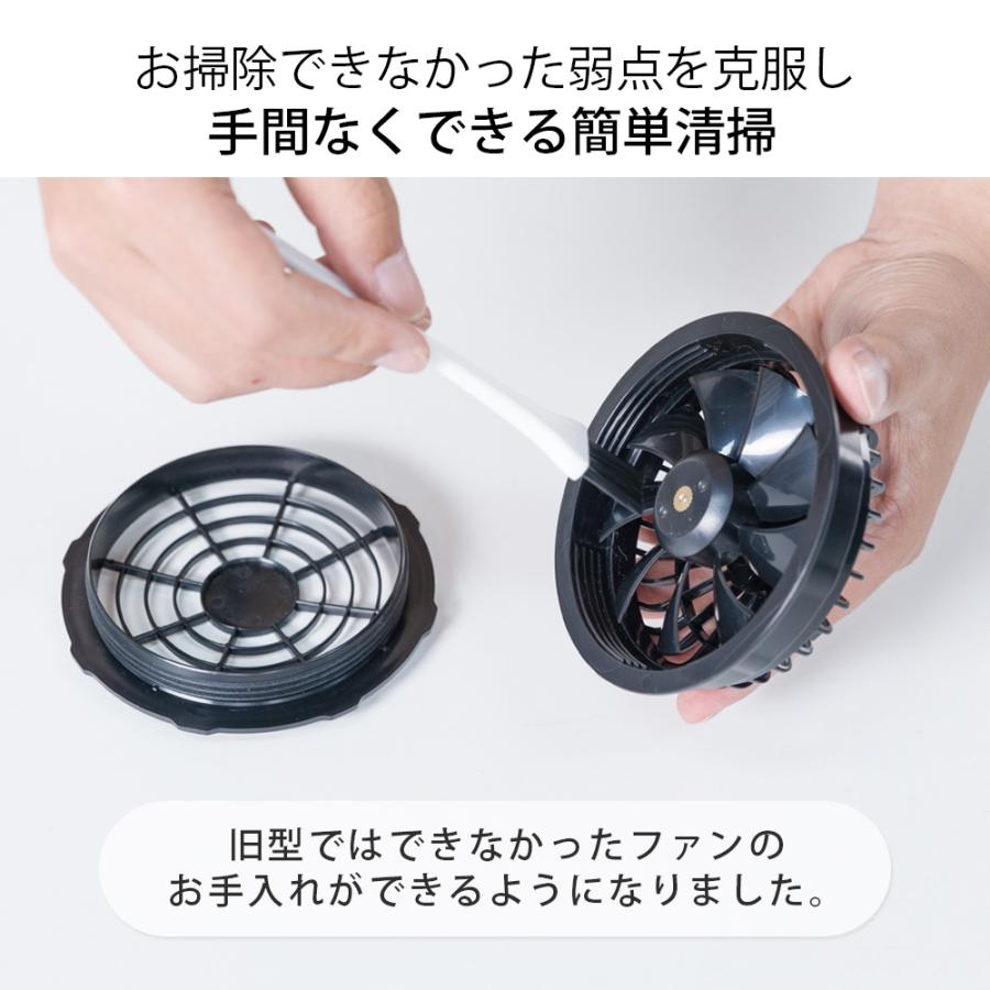 [-12℃効果]空調ウェア AXCS13 最大16時間稼動可能 フルセット 空調作業服 空調作業着 空調扇風服 冷却服  大風量 ワークウェア 20000mAh 薄型  男女兼用 | TAKUYO | 04