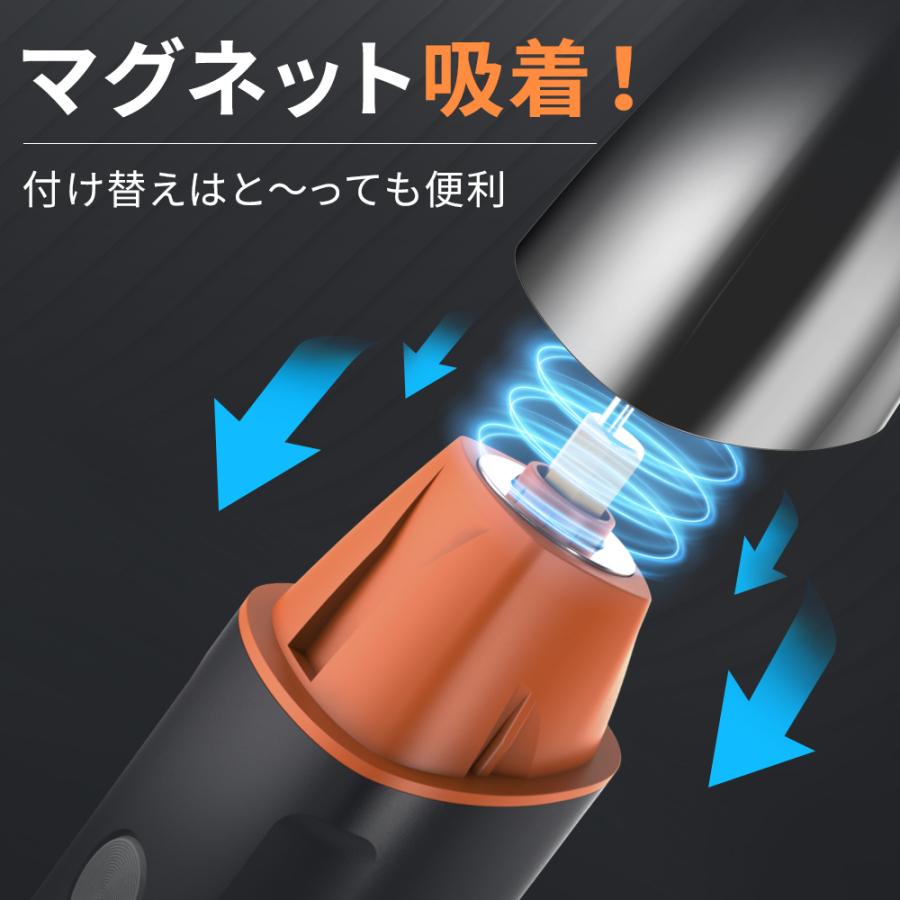 ボディシェーバー メンズ 電動バリカン vio 1台5役 USB充電式 LEDディスプレイ ヘアカッター 髭剃り IPX7防水 水洗い可 シェーバーもみあげ 鼻毛カッター | ブランド登録なし | 11