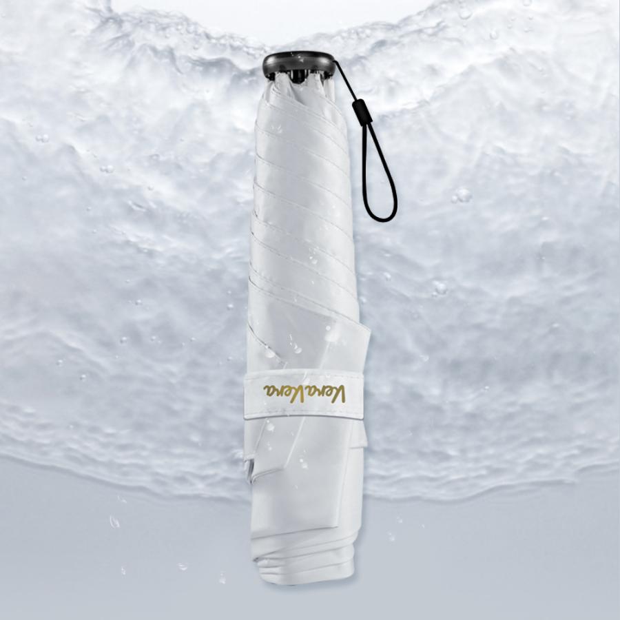 「-16℃の清涼効果」日傘 5本骨 完全遮光 UVカット 折りたたみ 89g 軽量 紫外線対策 日焼け対策 晴雨兼用 涼しい 頑丈 コンパクト レディース メンズ 子供用 | VeraVera | 15