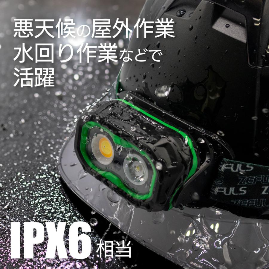 ZEFULS ゼフルス スコールマン 充電式LED防水ヘッドライト ZA ZEFULS ゼフルス スコールマン 充電式LED防水ヘッドライト ZA