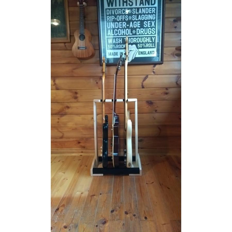 杜の工房 エレキ用 ギタースタンド 3本掛け E0003 杜の工房 通販 Yahoo ショッピング