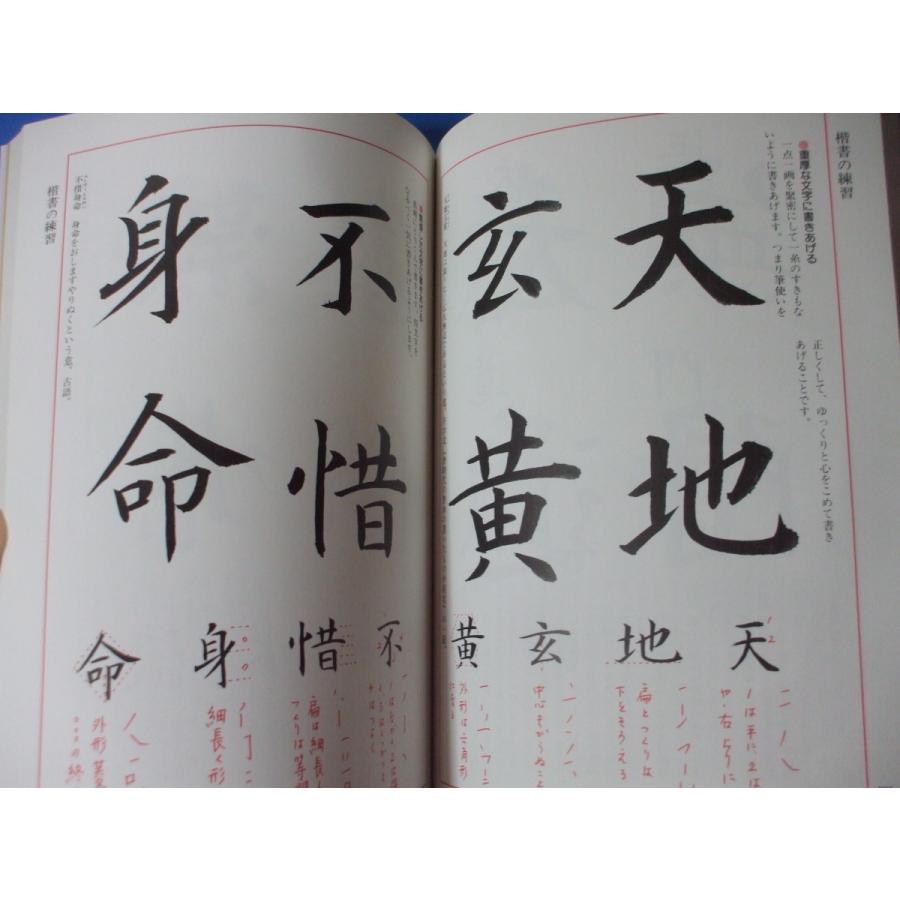 書道本 楽しく学ぶ書道入門 楷書編 : 森の広場ヤフーショップ - 通販
