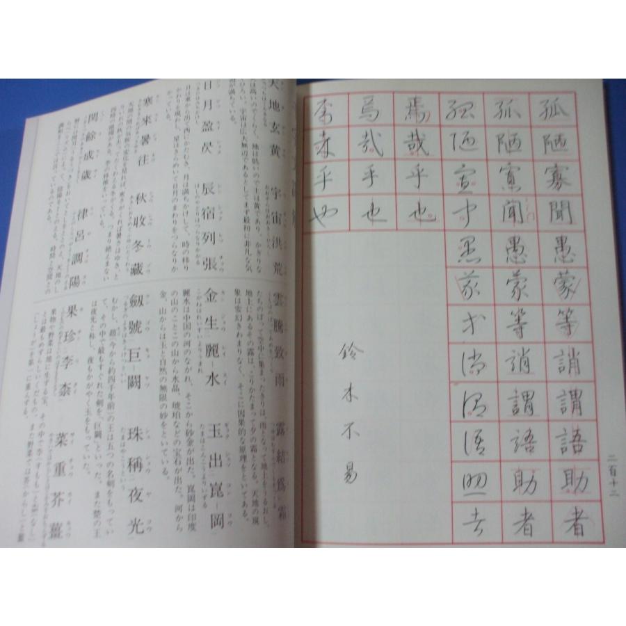 楽しく学ぶ 日下部鳴鶴 三体千字文 : 森の広場ヤフーショップ