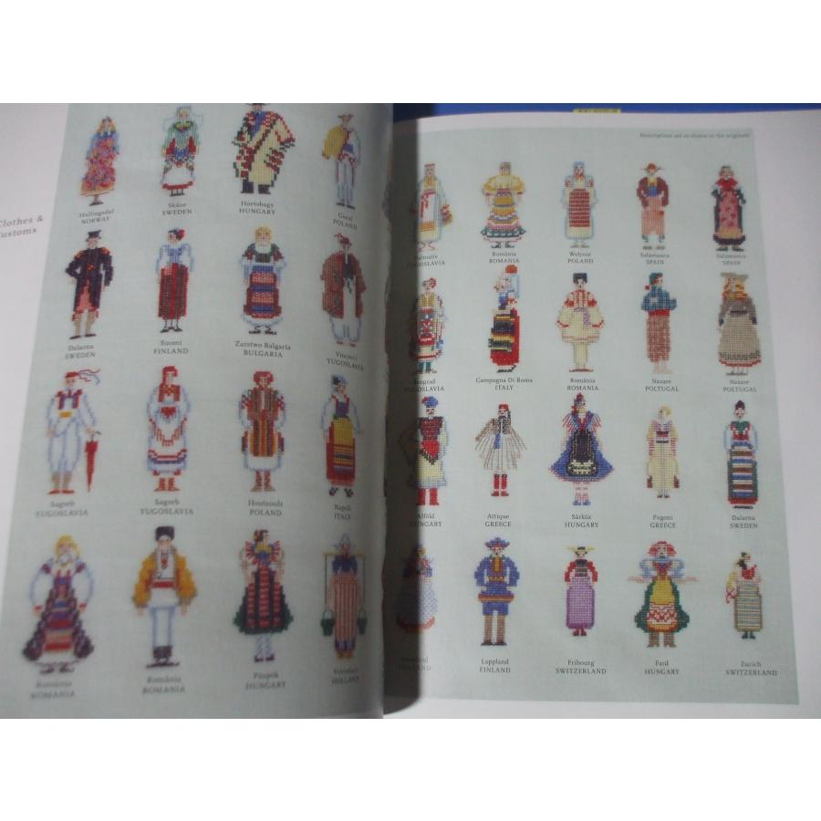 クロスステッチ ノスタルジア フレンチテイストのモチーフ＆パターン