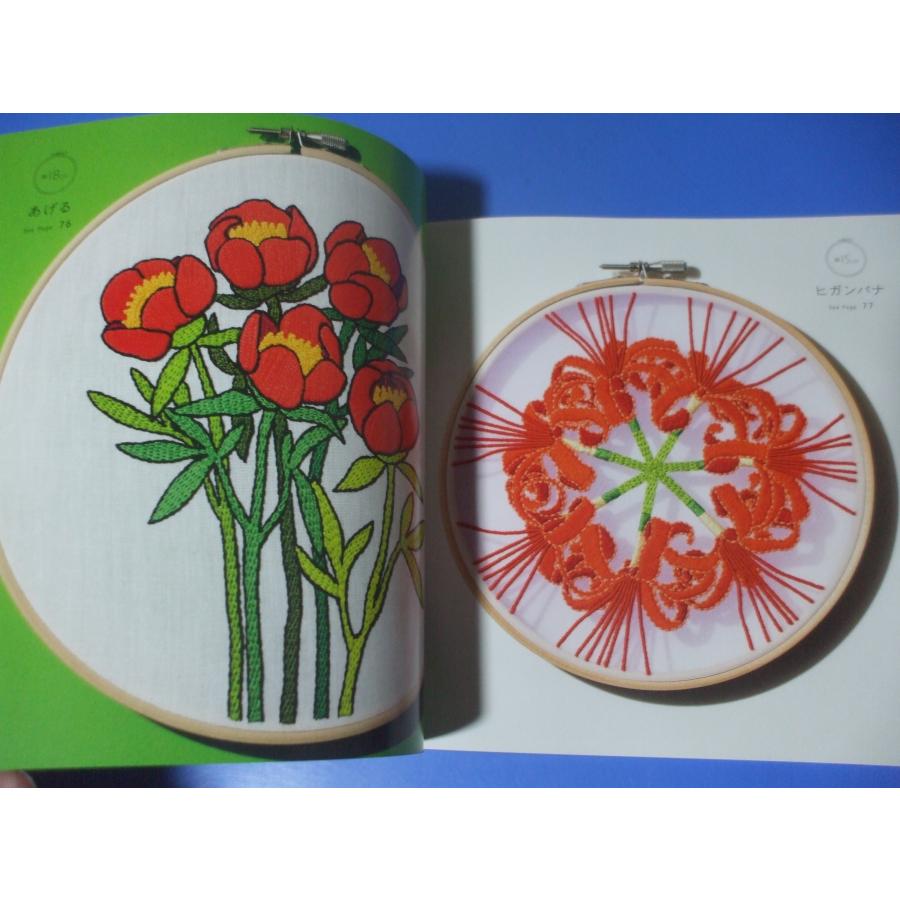 極彩色花刺繍図案 : 森の広場ヤフーショップ - 通販 - Yahoo