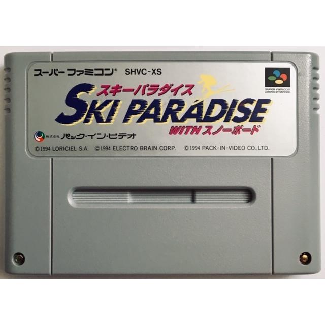 スキーパラダイス WITH スノーボード スーパーファミコン スーファミ