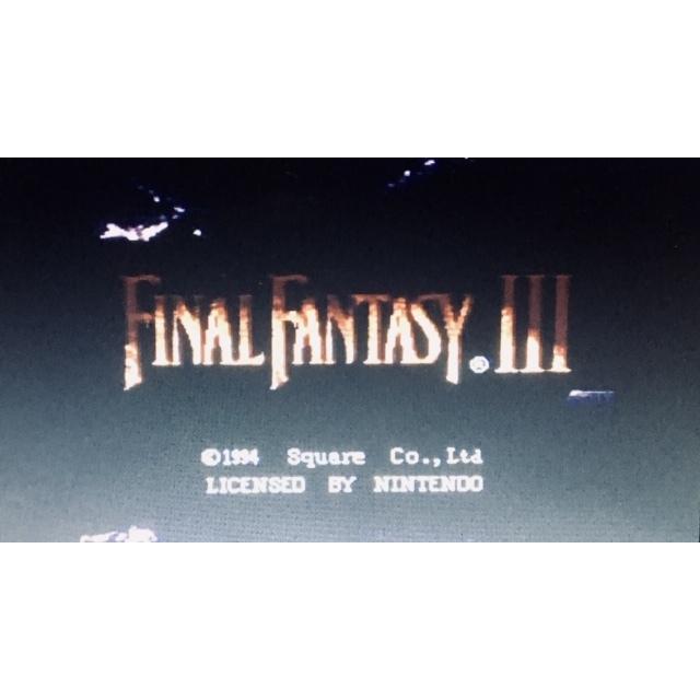 Nintendo Super NES ファイナルファンタジーIII（FF6）海外版