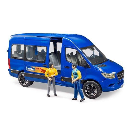 bruder ブルーダー MB 送迎車 フィギュア付き BR02670 おもちゃ 車 はたらく車 バス ワゴン ミニバン｜morinokobito｜02