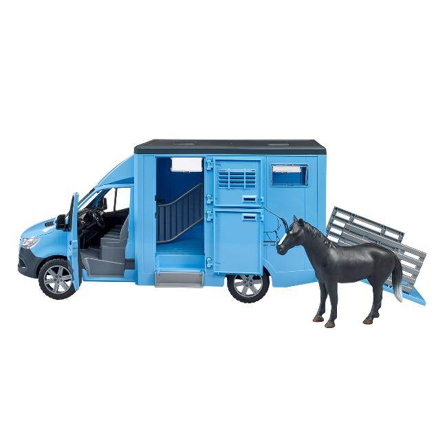 ブルーダー bruder MB Sprinter 馬運車 馬フィギュア付き ブルーダー bruder MB Sprinter 馬運車 馬フィギュア付き