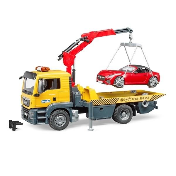 人気大割引 プレミアムショップ認定店舗 bruder MAN レッカー BRUDER