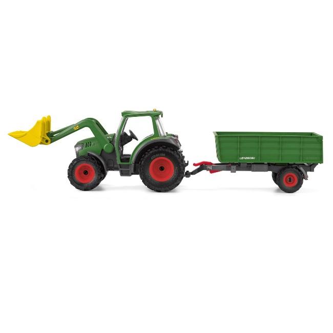 Schleich シュライヒ Farm World トラクターとトレーラー 42608 ファームワールド 農業 林業フィギュアの画像
