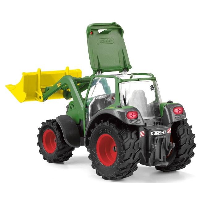 Schleich シュライヒ Farm World トラクターとトレーラー 42608 ファームワールド 農業 林業フィギュアの画像
