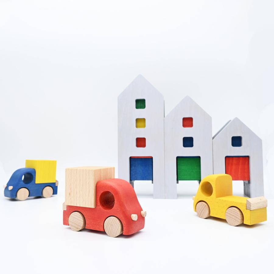 木のおもちゃ 国産 こまむぐ Tuminy ツミニー 大きいおうち