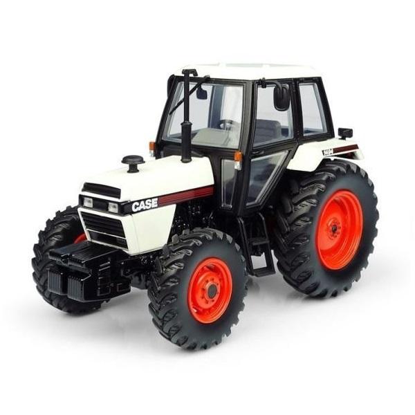 UNIVERSAL HOBBYS Case 1494 4WD ホワイト/ブラック バージョントラクター E6208