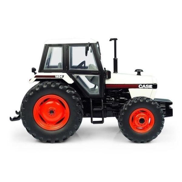 UNIVERSAL HOBBYS Case 1494 4WD ホワイト/ブラック バージョントラクター E6208の画像
