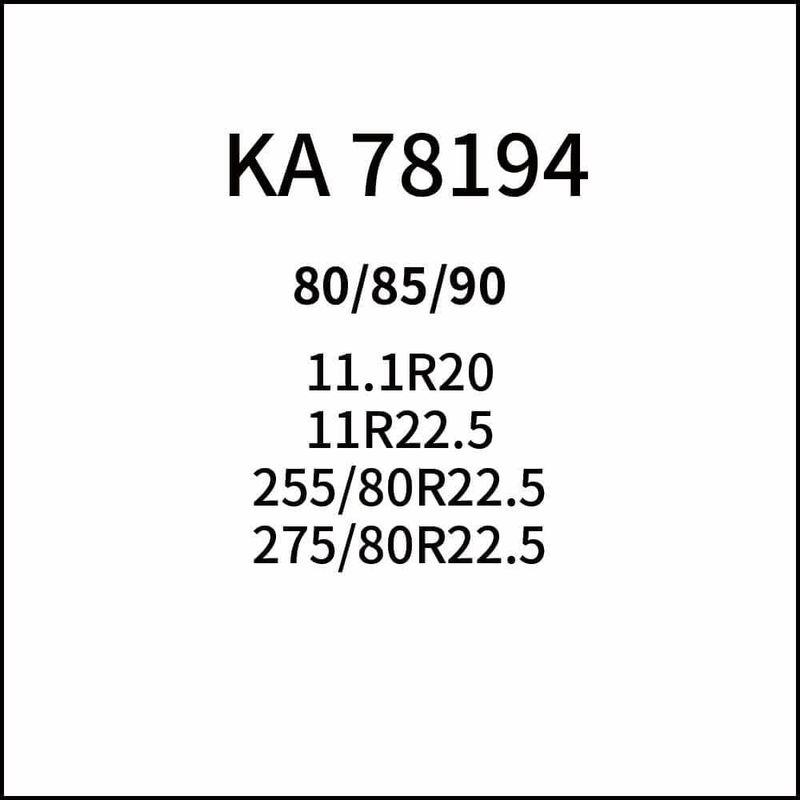 SCC　Japan　ケーブルチェーン　1ペア　オールシーズンタイヤ　KA　TBトラック用　KA78194　(タイヤチェーン)　夏　(タイヤ2