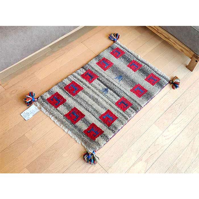 アスワン ラグ 絨毯 カーペット ギャッベ ギャベ ギャッベ 手織り