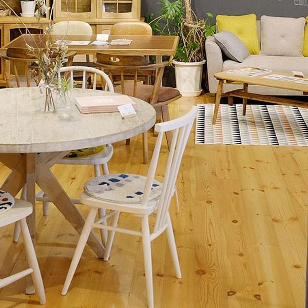 関家具 流木風のオシャレでシャビーな116cm幅杉古材の円卓 関家具 流木風のオシャレでシャビーな116cm幅杉古材の円卓