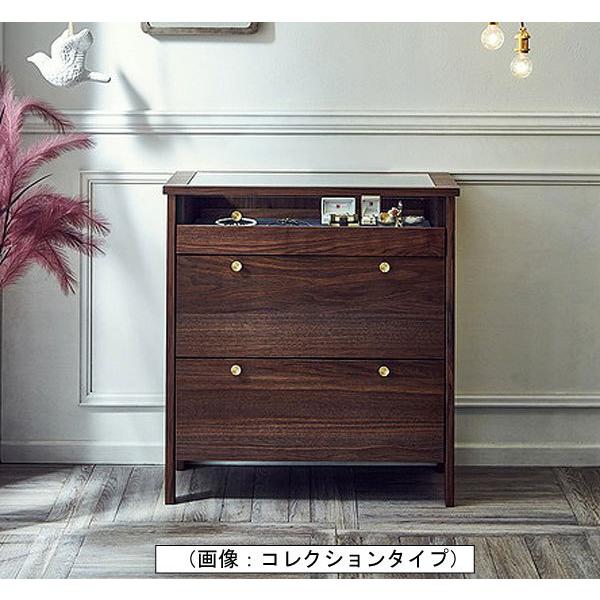チェスト 収納庫 木製 無垢 高級感 幅70cm ウォールナット ブラウン ナチュラル 引き出し付き 国産 日本製 北欧風 おしゃれ シンプル モダン