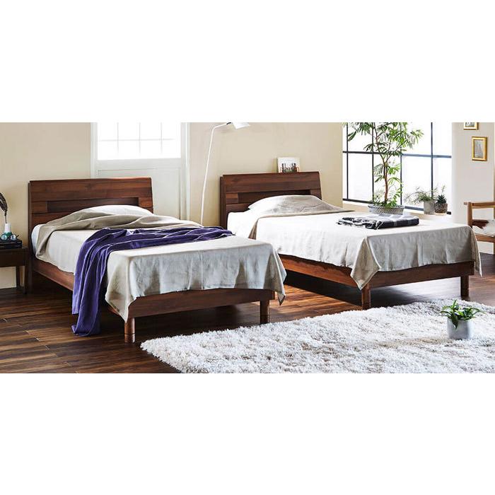 関家具 ベッド シングルベッド フレーム 木製 節あり ナチュラル 北欧