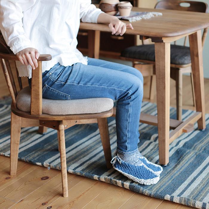 NORA（ノラ） ダイニングチェア チェアー 食卓イス イス 回転 木製 合