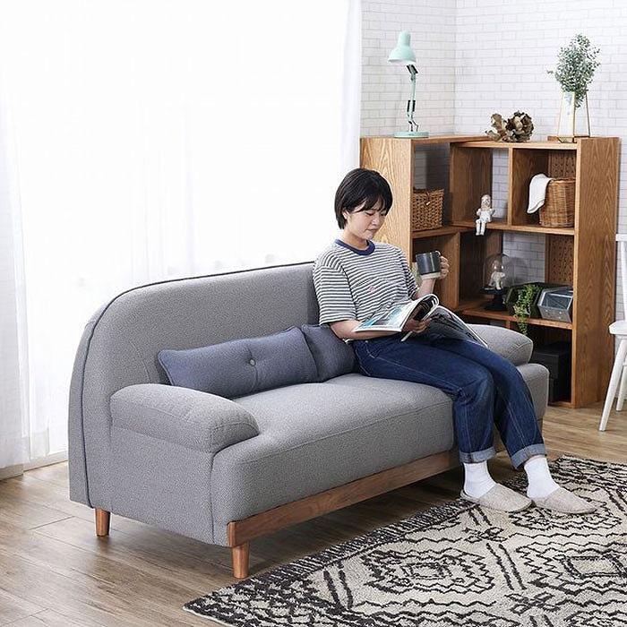 関家具 ソファ 2人掛 2P 2.5P ワイド ゆったり 布張り ファブリック