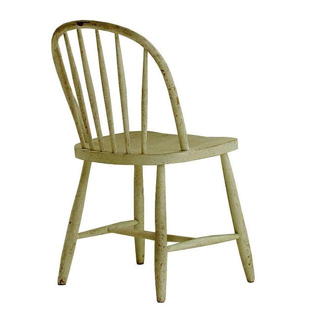 使い古したテイストが素敵なウィンザー調の丸いフォルムがかわいいシャビーな食卓イス 0045 Pell B カントリーハウス森のくに 通販 Yahoo ショッピング