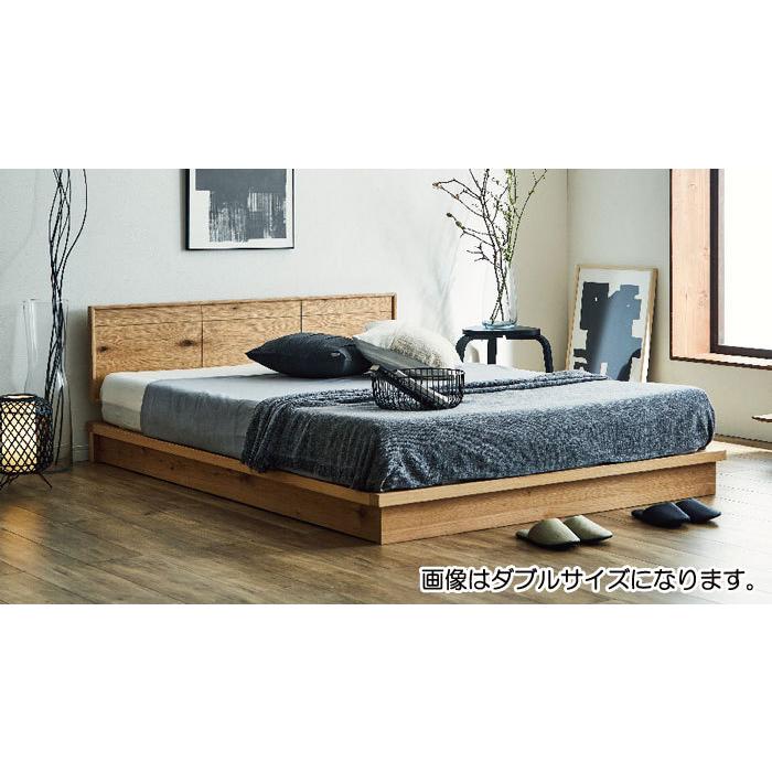 関家具 ベッド セミダブルベッド フレーム 木製 節あり ナチュラル 