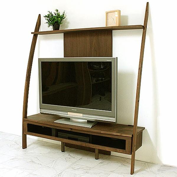 流行 日本製ウォールナットのオイル仕上げ150cm幅ハイテレビ台 柔らかなデザインがカッコイイ ディープ Deep 国産ウォールナットのオイル仕上げの150cm幅テレビボード テレビ台 キャビネット Cbd Habitat Com
