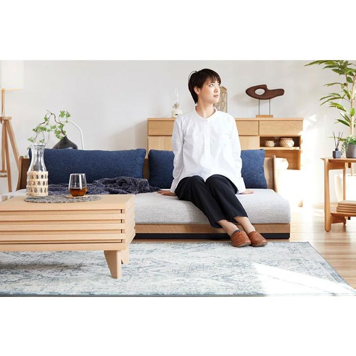 Meuble（モーブル） ソファ ソファーベッド ごろ寝ソファ 3人掛 3P