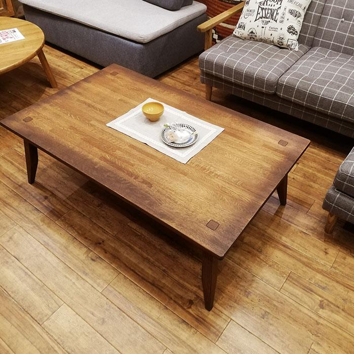 こたつ こたつテーブル 長方形 120cm×75cm コタツ オーク材 木目 こたつ こたつテーブル 長方形 120cm×75cm コタツ オーク材 木目