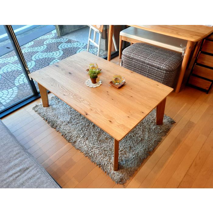 こたつ こたつテーブル 長方形 120×75cm コタツ オーク材 木目 こたつ こたつテーブル 長方形 120×75cm コタツ オーク材 木目