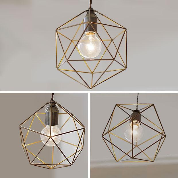 幾何学模様のオシャレなフレームセードのペンダントライト 天井照明 Led対応 店舗照明 アイシー 0115 Bleis Ics カントリーハウス森のくに 通販 Yahoo ショッピング