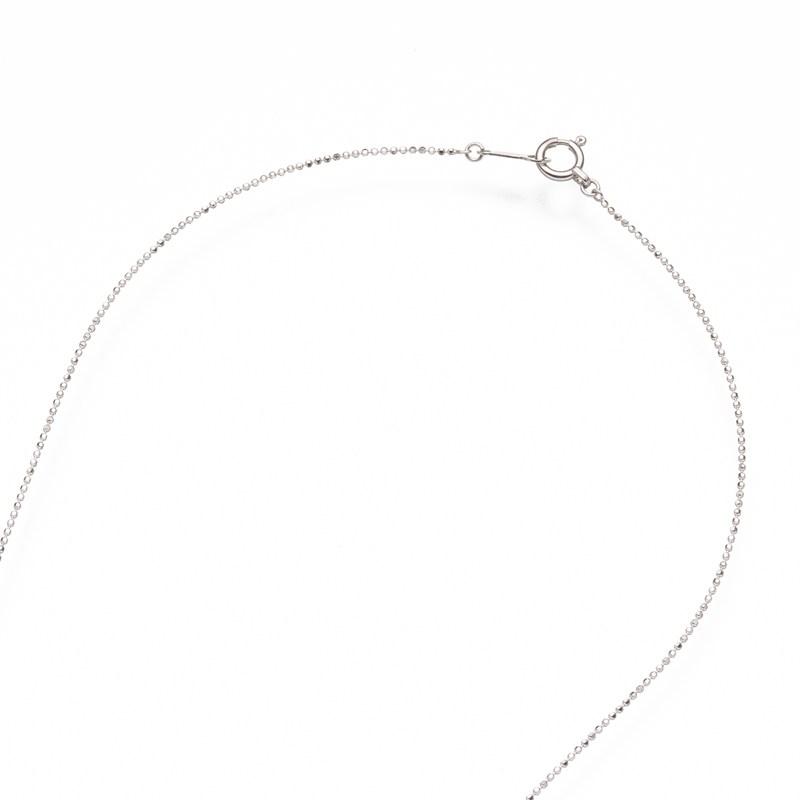 黒蝶パールペンダント D 0.05ct 全長約40cm  真珠 パール 冠婚葬祭 ギフトの画像