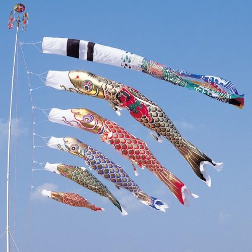 鯉のぼり 楽天市場】【2メートル 出世祝鯉】昇龍吹流し 鯉のぼり3色・取付