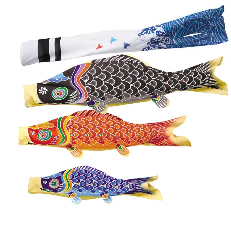 A7人気シール帳 【名古屋節句飾 伝統的工芸品】天 手描き本染め鯉 1.8m 1間 浪千鳥吹き流し 杭打ち込みタイプ 鯉のぼり 錦鯉 マイホームセット こいのぼり ワタナベ鯉のぼり 【OCQ2866087450】(102580円)