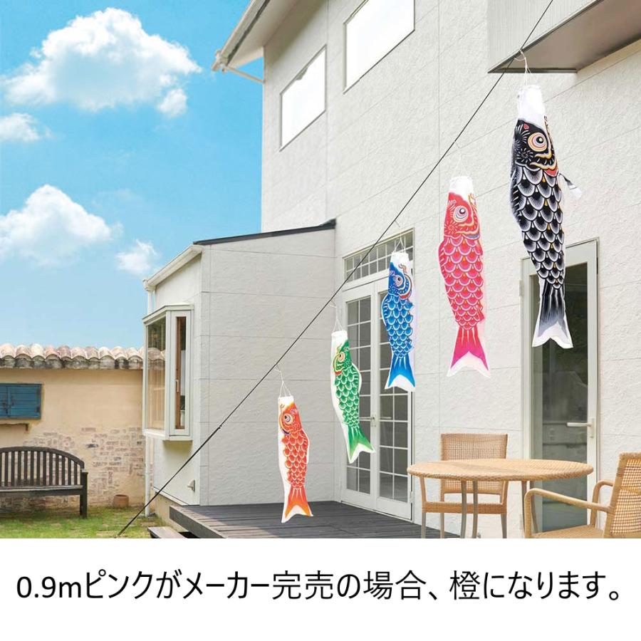 こいのぼり 錦鯉 ワタナベ 鯉のぼり かなめ鯉 1.5m イージー鯉のぼり おてがるセット 鯉5匹の画像
