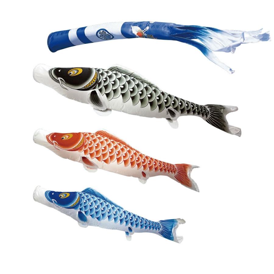 村上鯉のぼり 登竜門 大型鯉のぼりセット 6m6点 新型鶴亀吹流し 村上