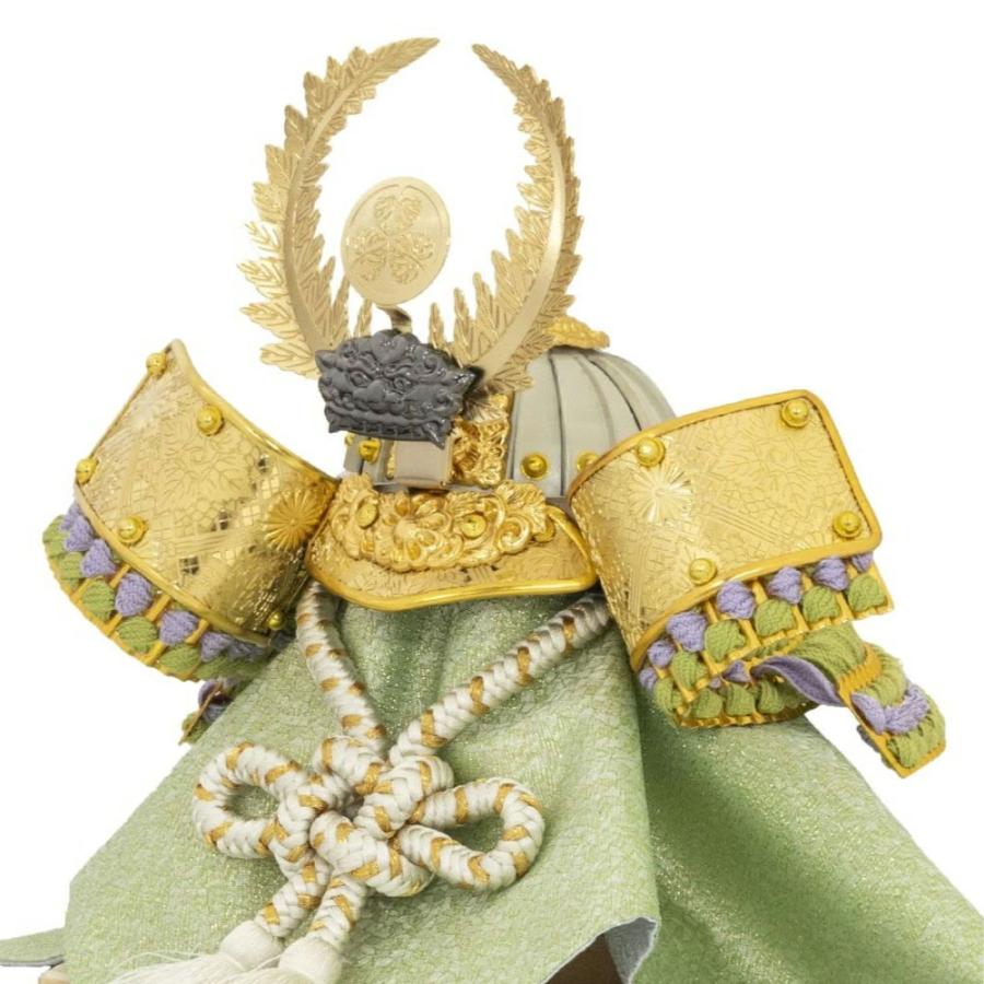 吉徳大光 【2025メーカー完売】五月人形 兜飾り 収納飾り 卯の花縅兜 7