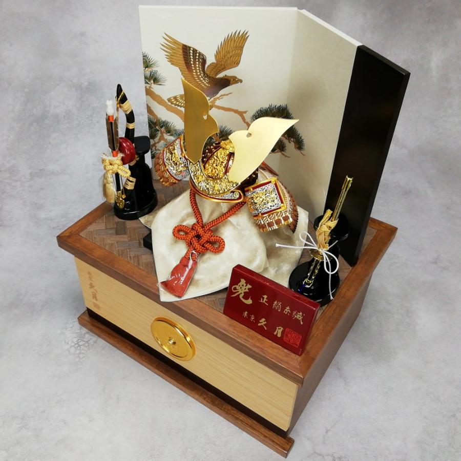 五月人形 正絹威 兜 秀月作 美品 【公式通販】