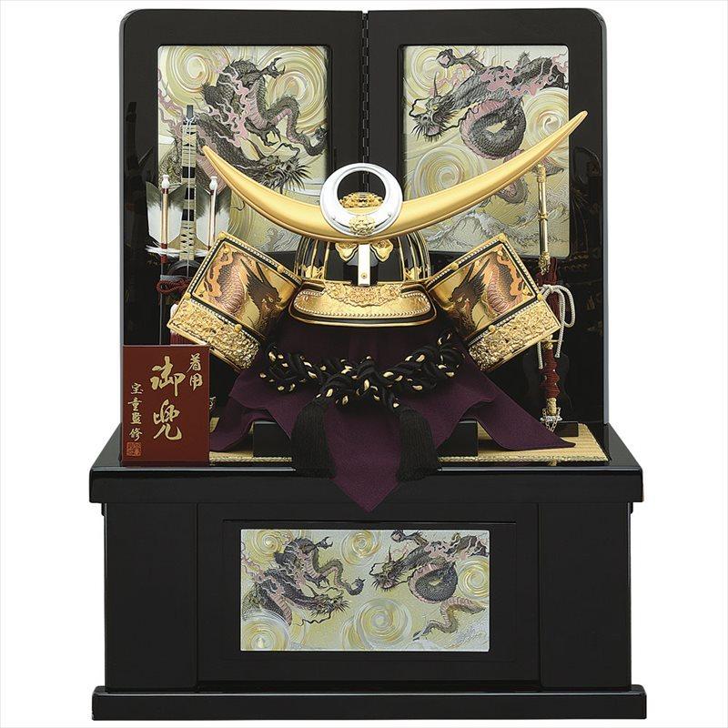 アウトレット☆送料無料 宝童 五月人形 兜飾り 金竜上杉着用兜飾り