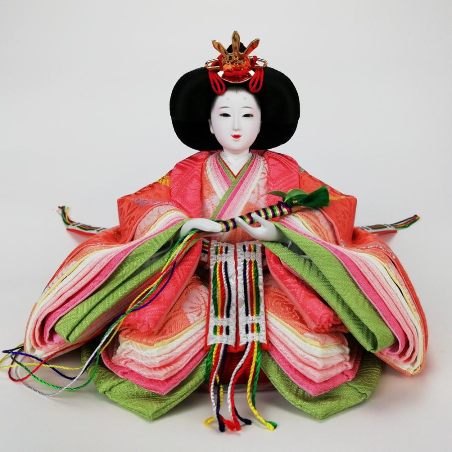 【新商品】 雛人形 吉徳大光 親王飾り かなた 芥子親王飾り 375152 コンパクト 平飾り おしゃれ かわいい 2023年新作 【MYK2434133101】(87120円)