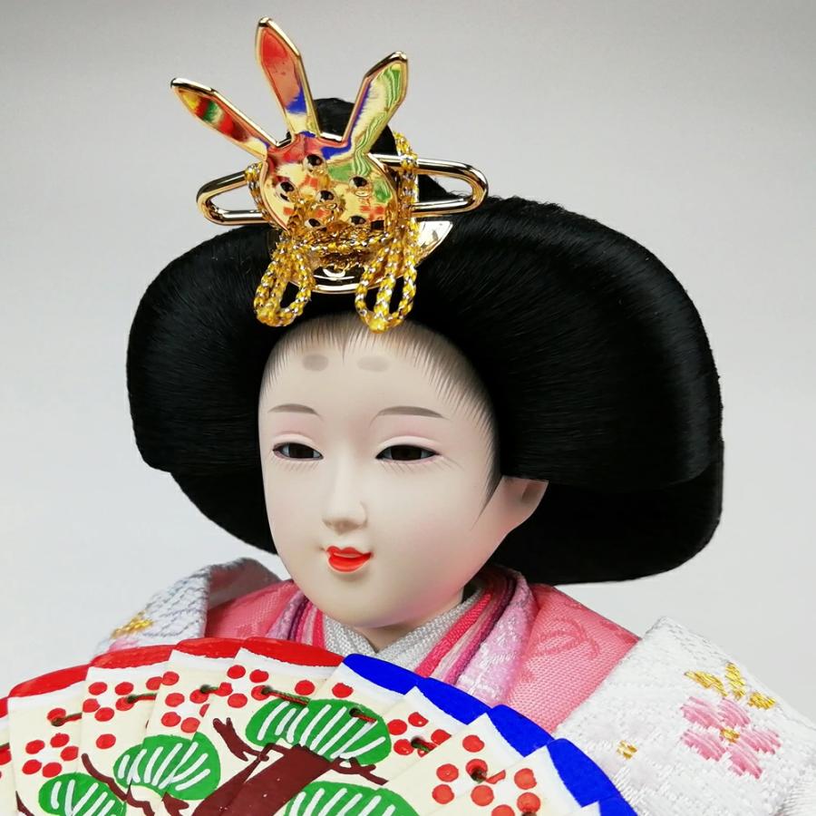 久月 雛人形 親王飾り 小三五親王 34137 コンパクト : 祭・人形の森景