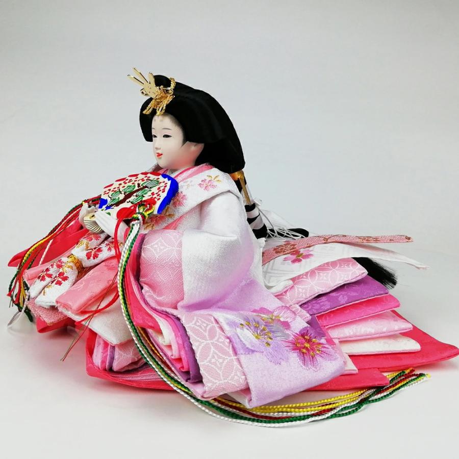 久月 雛人形 親王飾り 小三五親王 34137 コンパクト : 祭・人形の森景