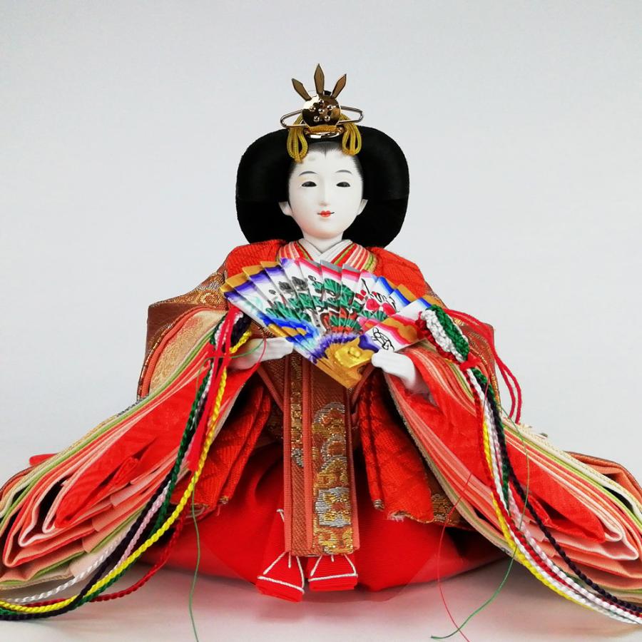 久月 雛人形 親王飾り 横山薫作 芥子親王 35407MS コンパクト : 祭